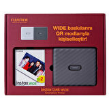 Instax Link Wide Gri Akıllı Telefon Yazıcısı Bundle Box