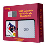 Instax Link Wide Beyaz Akıllı Telefon Yazıcısı Bundle Box