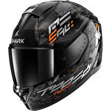 Shark Rıdıll 2 Molokai Kapalı Turuncu Siyah Kask
