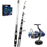 Okuma Safina 8000 SW  - Okuma Wave Power 420 cm Surf Olta Seti