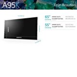 Sony XR-55A95K 55 İnç 139 Ekran BRAVIA XR 4K Ultra HD OLED Smart Google TV (2022 Model)