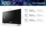 Sony XR-55A80K 55 İnç 139 Ekran BRAVIA 4K Ultra HD OLED Smart Google TV (2022 Model)