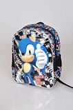 LİSANSLI SONIC ÖZEL KOLEKSİYON İLK VE ORTA ÖĞRETİM OKUL ÇANTASI 