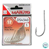 Maruto DS4340 NK Tırnaklı Halkalı İğne Beyaz #1 (21 adet)