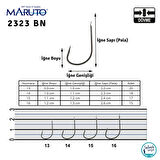 Maruto 2323 BN Tekli İğne Siyah #15 (17 adet)