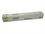 Canon C-EXV 52 Sarı Toner Orjinal, C 7565, C 7570, C 7580, 1001C002AA