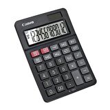CANON AS-120 ll 12 Hane Masa Üstü Hesap Makinesi Siyah