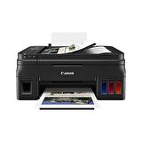 Canon Pixma G4411 Wifi + Fax + Fotokopi + Tarayıcı Renkli Çok Fonksiyonlu Tanklı Yazıcı