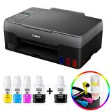 Canon Pixma G2420 Fotokopi + Tarayıcı Renkli Çok Fonksiyonlu Tanklı Yazıcı + Muadil Mürekkep