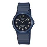 CASIO MQ-24UC-2BDF LACİVERT SİLİKON KORDON ERKEK KOL SAATİ