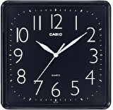 CASIO IQ-06-1DF SİYAH 24CM KARE DUVAR SAATİ