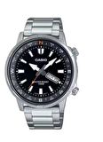 Casio MTD-130D-1A4VDF Quartz Çelik Gri Siyah Kadran 44 mm Erkek Kol Saati