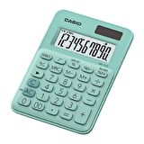 Casio MS-7UC-GN 10 Haneli Masa Üstü Hesap Makinesi - Yeşil