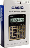 Casio DS-1B-GD-W-DH Hesap Makinesi Desktop