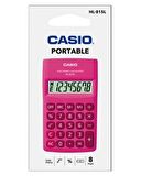 Casio HL-815L-PK 8 Hane Pembe Cep Tipi Hesap Makinesi