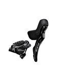 Shimano 105 St-r7120+br-r7170 Hidrolik Disk Fren Vites Seti 2v Siyah