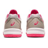 Asics Gel-Dedicate 6 Gri/Pembe Kadın Tenis Ayakkabısı