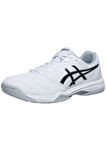 Asics Gel-Dedicate 7 Beyaz Siyah Erkek Tenis Ayakkabısı