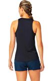 Asics Core Tank Siyah Kadın Tenis Kolsuz Tshirt