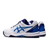 Asics Gel-Dedicate 7 Beyaz Mavi Erkek Tenis Ayakkabısı