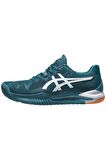 Asics Gel Resolution 8 Erkek Yeşil Tenis Ayakkabısı