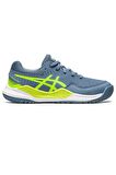 Asics Gel Resolution 9 GS Mavi Yeşil Çocuk Tenis Ayakkabısı