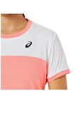 Asics SS Top Kız Çocuk Pembe Tenis Tişört