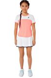Asics SS Top Kız Çocuk Pembe Tenis Tişört