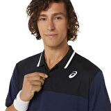 Asics 2041A256-401 Court Erkek Polo T-Shirt