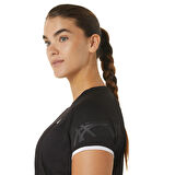 Icon Kadın Siyah Koşu T-Shirt 2012C741-001
