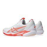 Asics Solution Speed FF 3 Beyaz/Mercan Kadın Tenis Ayakkabısı