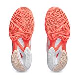 Asics Solution Speed FF 3 Beyaz/Mercan Kadın Tenis Ayakkabısı