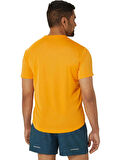 2011C981-800FUJITRAIL LOGO SS TOP Turuncu Erkek Bisiklet Yaka Regular Fit Baskılı T-Shirt