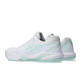 Asics Gel-Dedicate 8 Beyaz/Yeşil Kadın Tenis Ayakkabısı