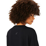 Logo Kadın Siyah Günlük Stil T-Shirt 2032C843-002
