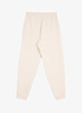 Asics 2032C844-200 ASICS LOGO SWEATPANT Bej Lastikli Bel Normal Düz Kadın Eşofman Altı