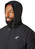 2011D084-001 ROAD PACKABLE JACKET Siyah Erkek Kapüşon Yaka Normal Kalıp  Rüzgarlık