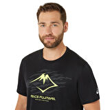 Fujitrail Erkek Siyah Günlük Stil T-Shirt 2011C981-002