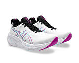 Asics Gel Nimbus 26 Kadın Koşu Ayakkabısı 1012B601-102 Beyaz