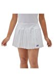 Yonex Tenis Şort Etek Beyaz Kadın 26123
