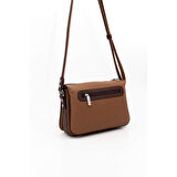 Silver Polo  Kadın Çapraz Çanta 784-45515 SILVER POLO ÇAPRAZ Kadın ÇANTASI M86 KARAMEL-MAT KAHVE