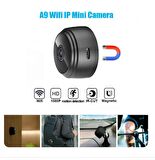 Mini Güvenlik Kamerası, 1080P HD WiFi Kablosuz Ev Güvenlik Kamerası, Gece Görüşü