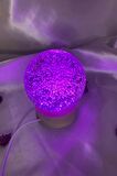 3D Led Işık Cam Küre Çok Işıklı Ahşap Hava Kabarcık Büyük Boy 8cm