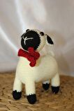 Amigurumi El İşi Doğal Buzyy Kuzu  Figürü Doğal Oyuncak  Uyku Arkadaşı
