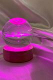 3D Led Işık Cam Küre Çok Işıklı Ahşap Samanyolu Güneş Sistemi