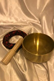 Tibet Çanağı Pirinç Çanı Kasesi Meditasyon Çanı Yoga Çanı Tibet Singing Bowl 16 cm