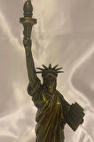 Özgürlük Anıtı Heykeli Saatli New York'un Sembolü Özgürlük Heykeli
