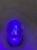 3D Led Işık Cam Küre Melek Pilli 6 cm Gece Lambası