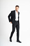 Slim Fit Takım Elbise - Siyah 50