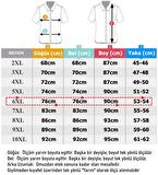 Erkek Büyük Beden 117-138  Kilo Arası İçin Uygun Likralı Uzun Kol Gömlek